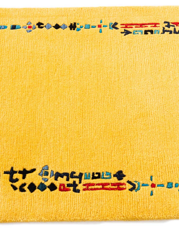 Detail image of 2' 6 x 4' 7  Hand Knotted Nepal Wool Rug