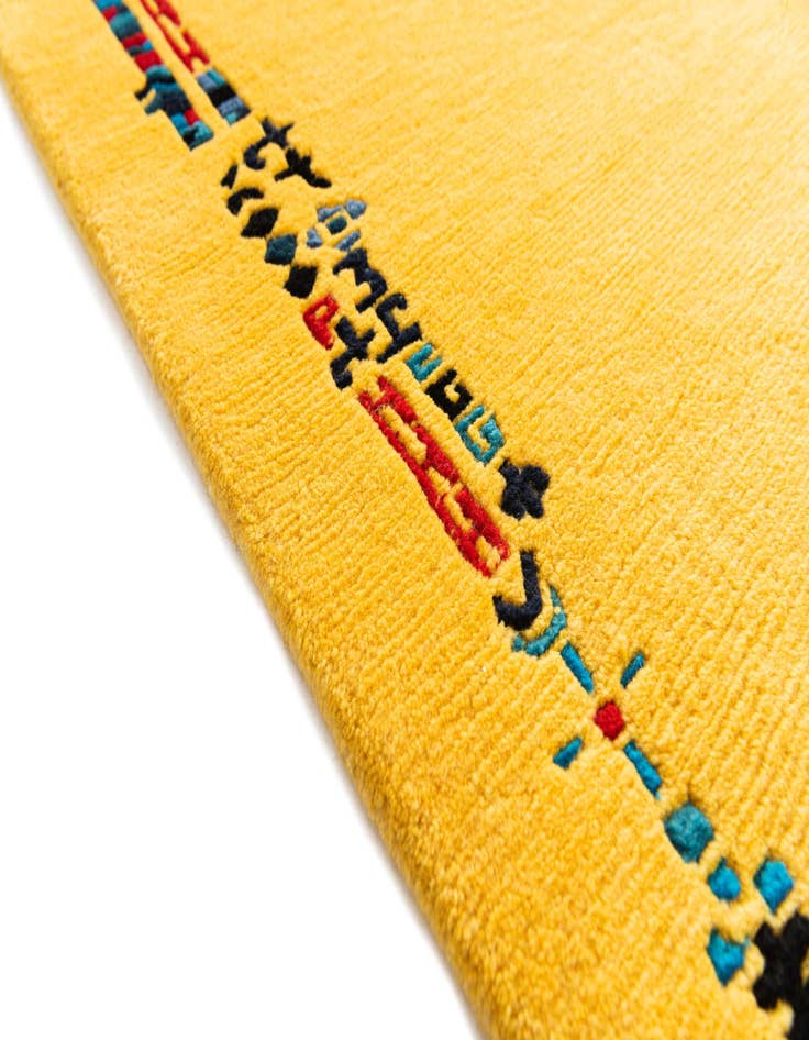 Detail image of 2' 6 x 4' 7  Hand Knotted Nepal Wool Rug