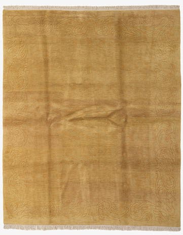 6' 7 x 8' Hand Knotted Nepal Rug