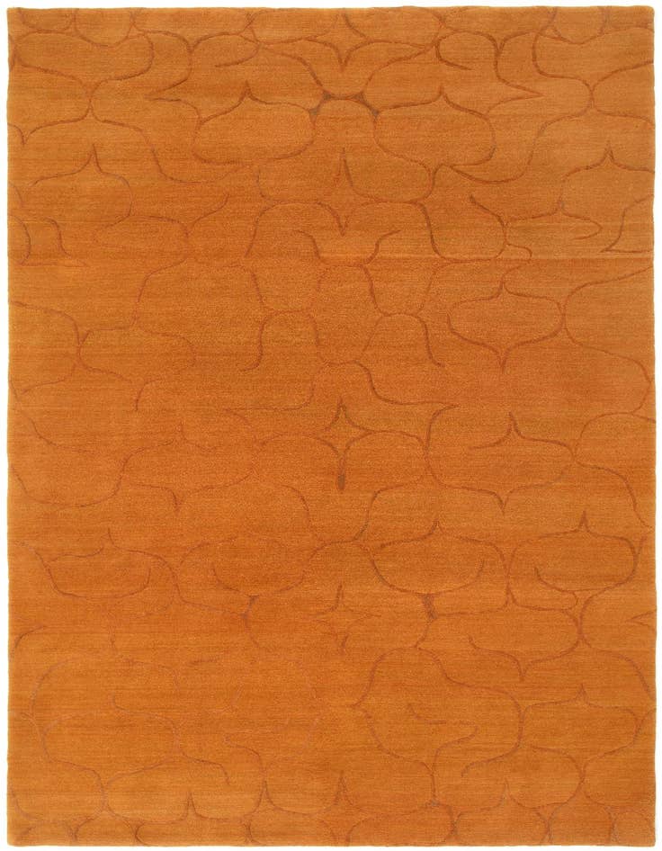 Detail image of 6' 2 x 8' 10 Hand Knotted Odegard Rug