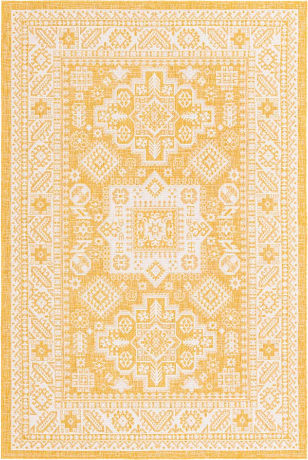 Detail image of 6' x 9' Easy-Clean Aztec Indoor / Outdoor Rug