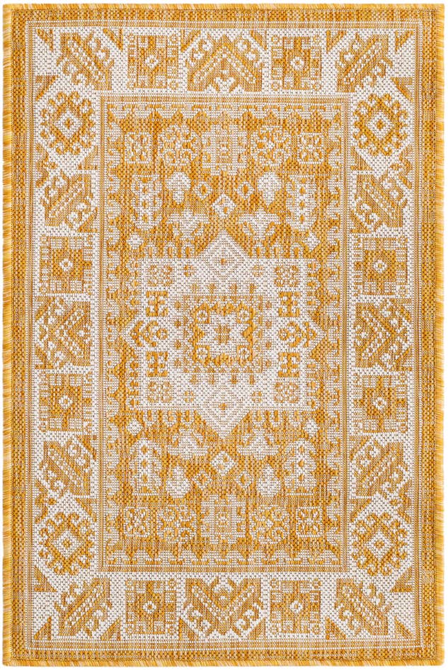 Detail image of 2' x 3' Easy-Clean Aztec Indoor / Outdoor Rug