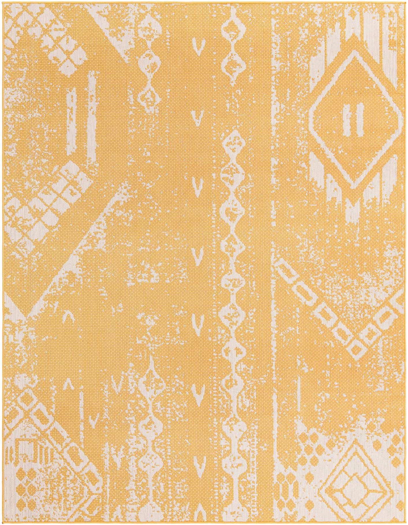 7' x 10' Easy-Clean Bohemian Indoor / Outdoor Rug