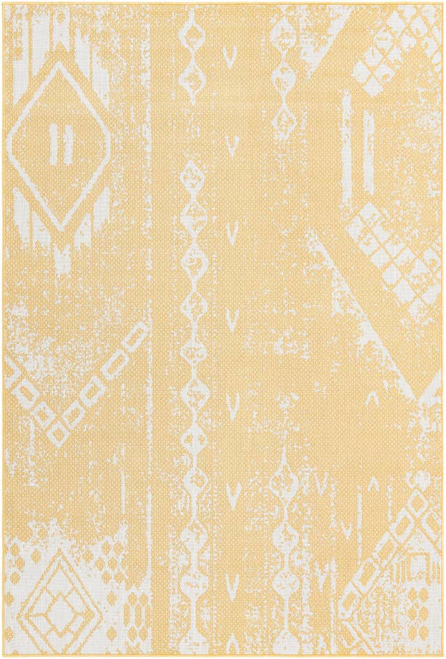Detail image of 6' x 9' Easy-Clean Bohemian Indoor / Outdoor Rug