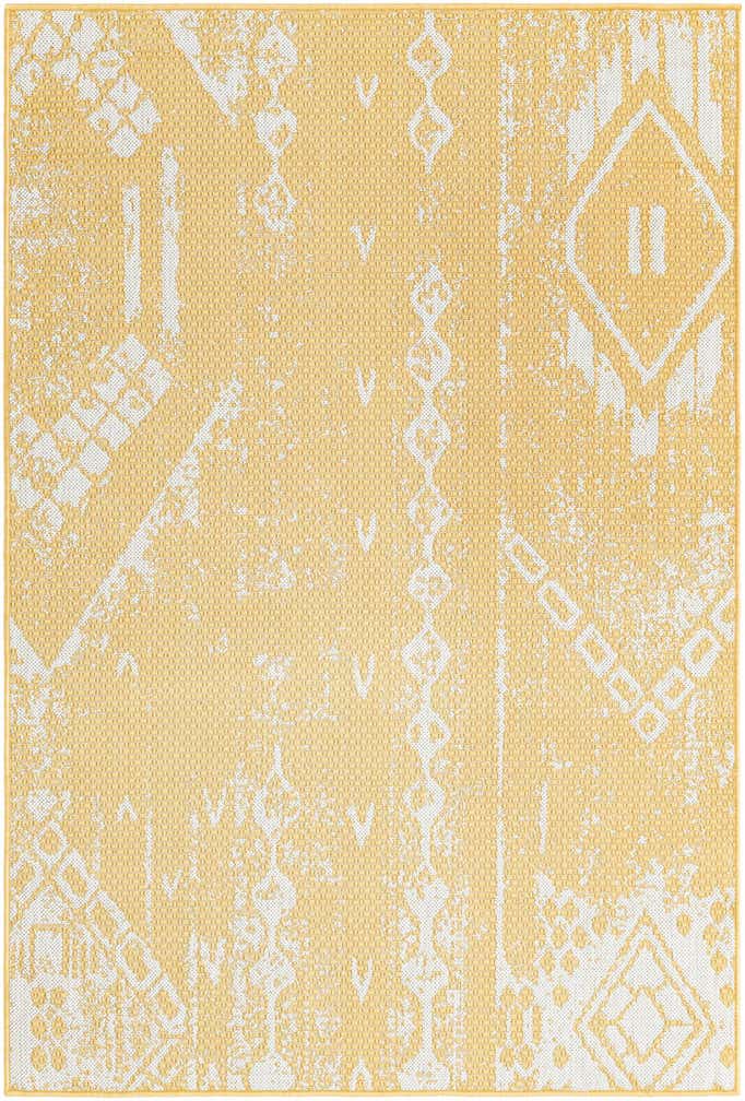 4' x 6' Easy-Clean Bohemian Indoor / Outdoor Rug