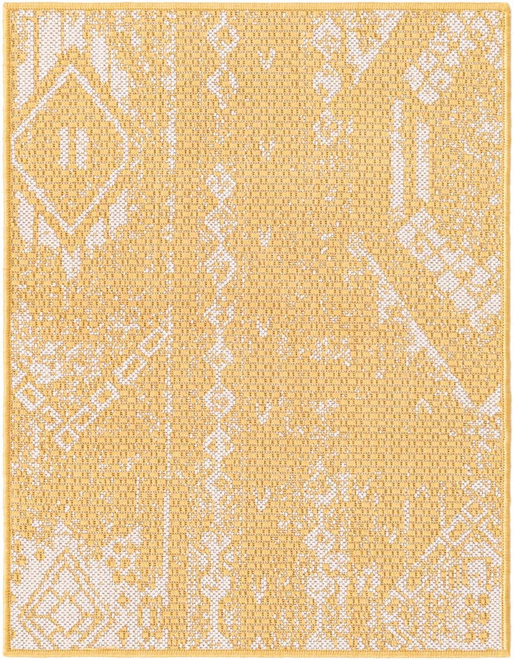 Detail image of 2' x 3' Easy-Clean Bohemian Indoor / Outdoor Rug