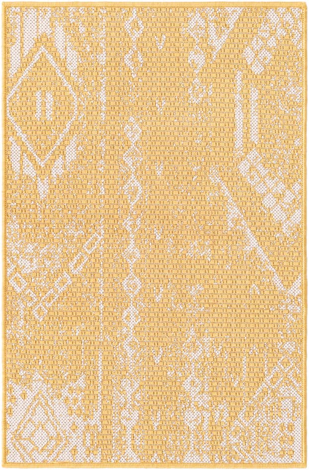 Detail image of 2' x 3' Easy-Clean Bohemian Indoor / Outdoor Rug