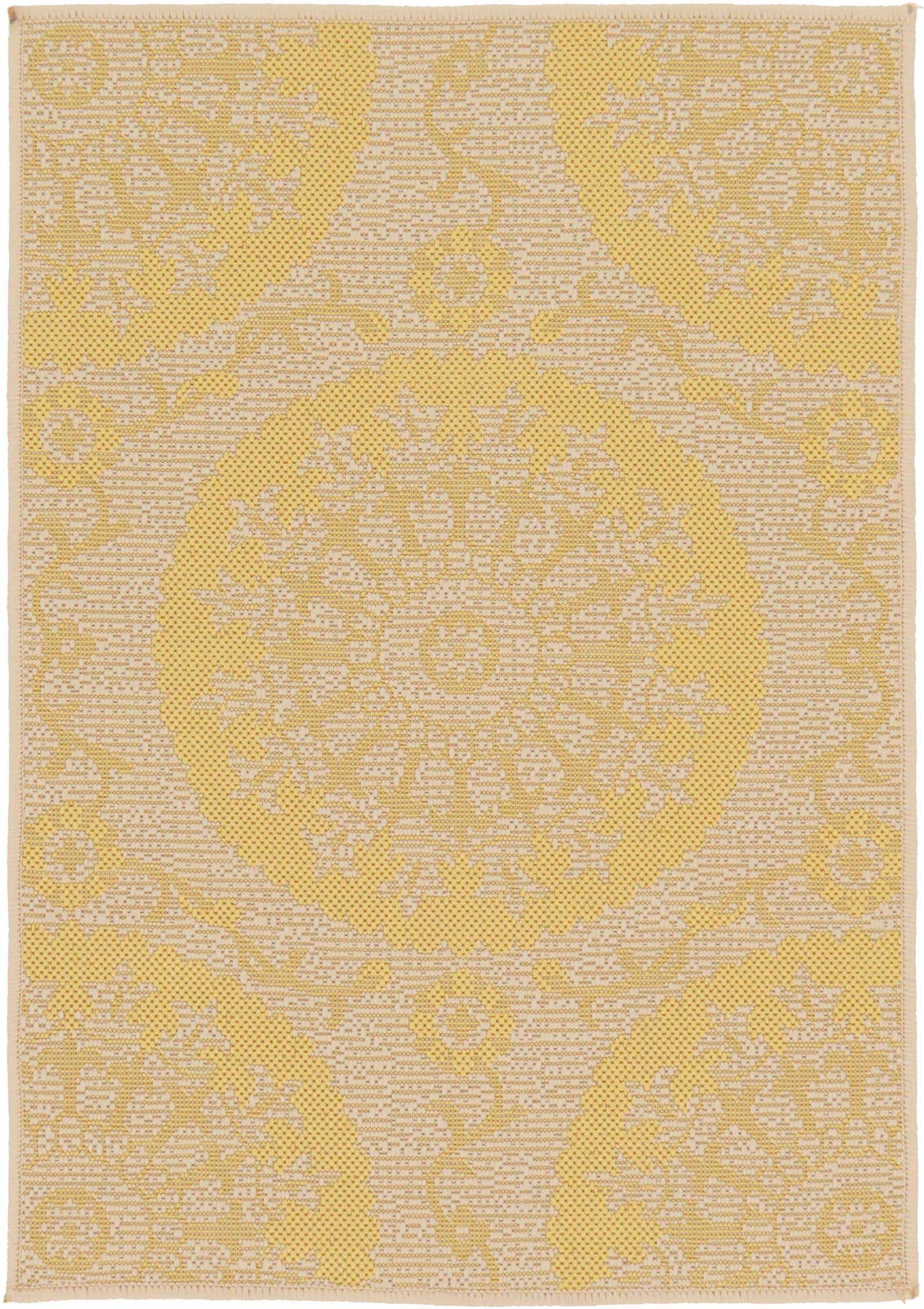 2' 2 x 3' Easy-Clean Botanical Indoor / Outdoor Rug