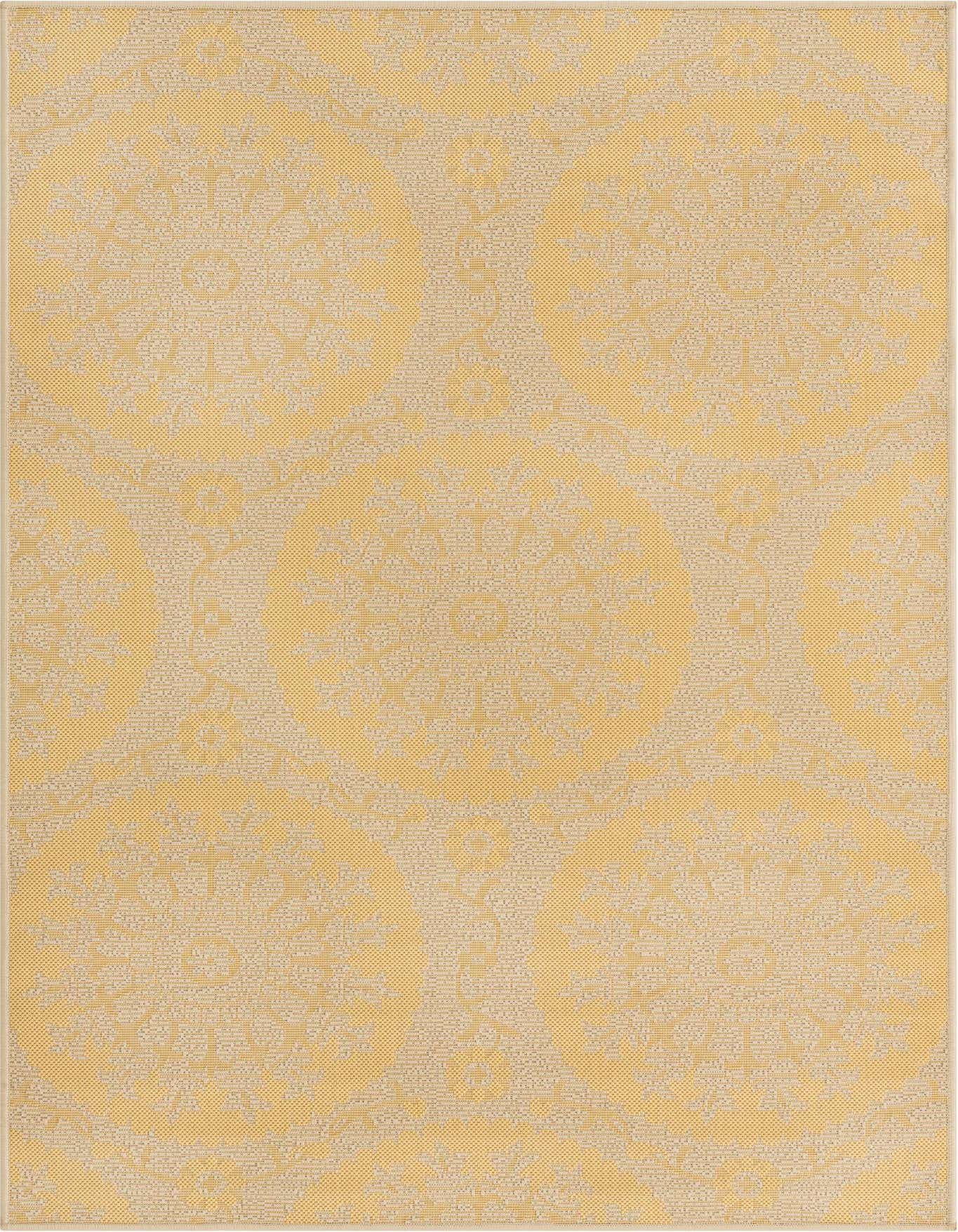 4' x 6' Easy-Clean Botanical Indoor / Outdoor Rug