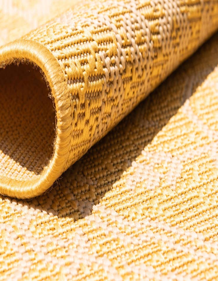 Detail image of 9' x 12'  Washable Botanical Indoor / Outdoor Rug