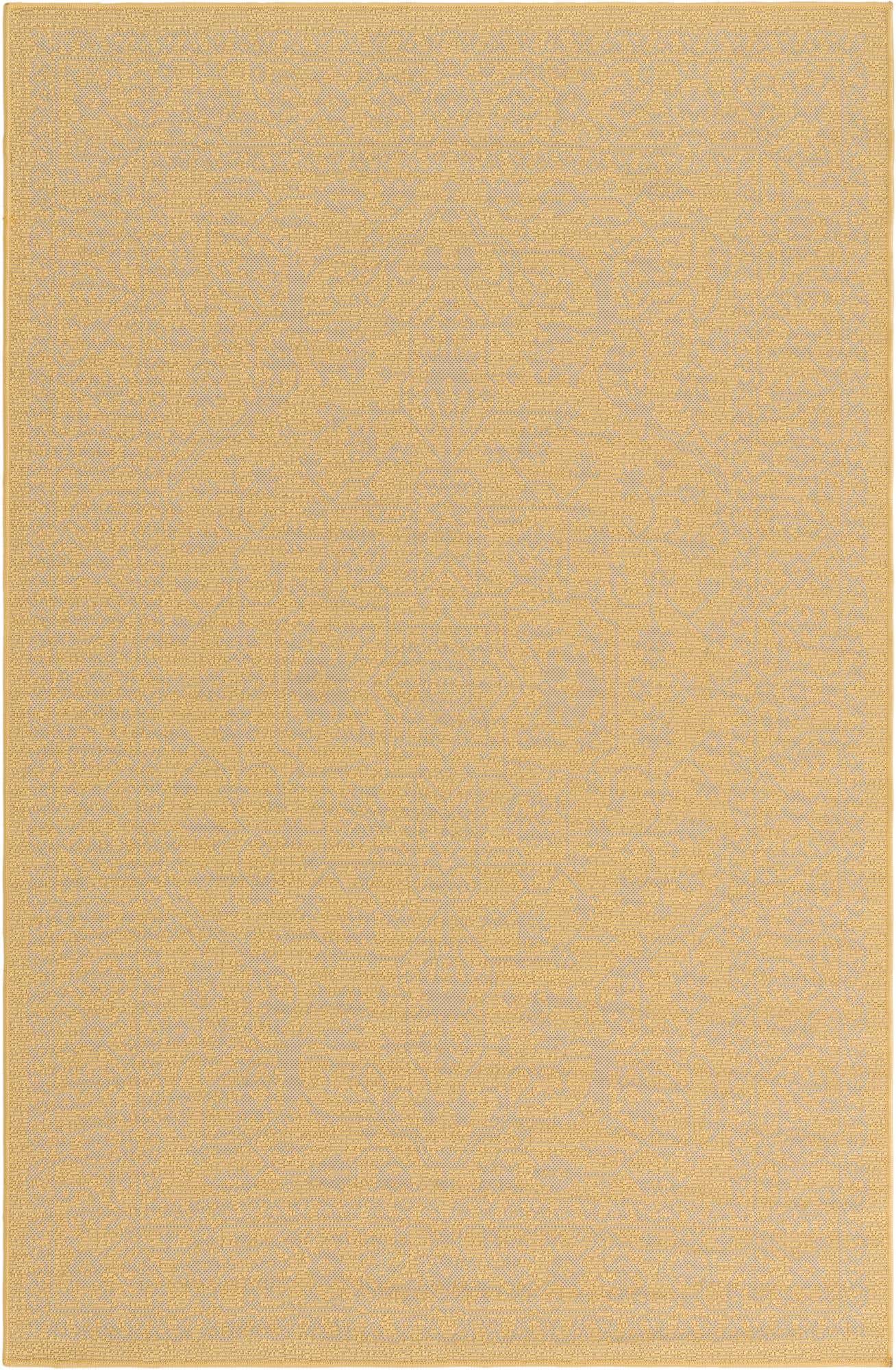5' x 8' Easy-Clean Botanical Indoor / Outdoor Rug