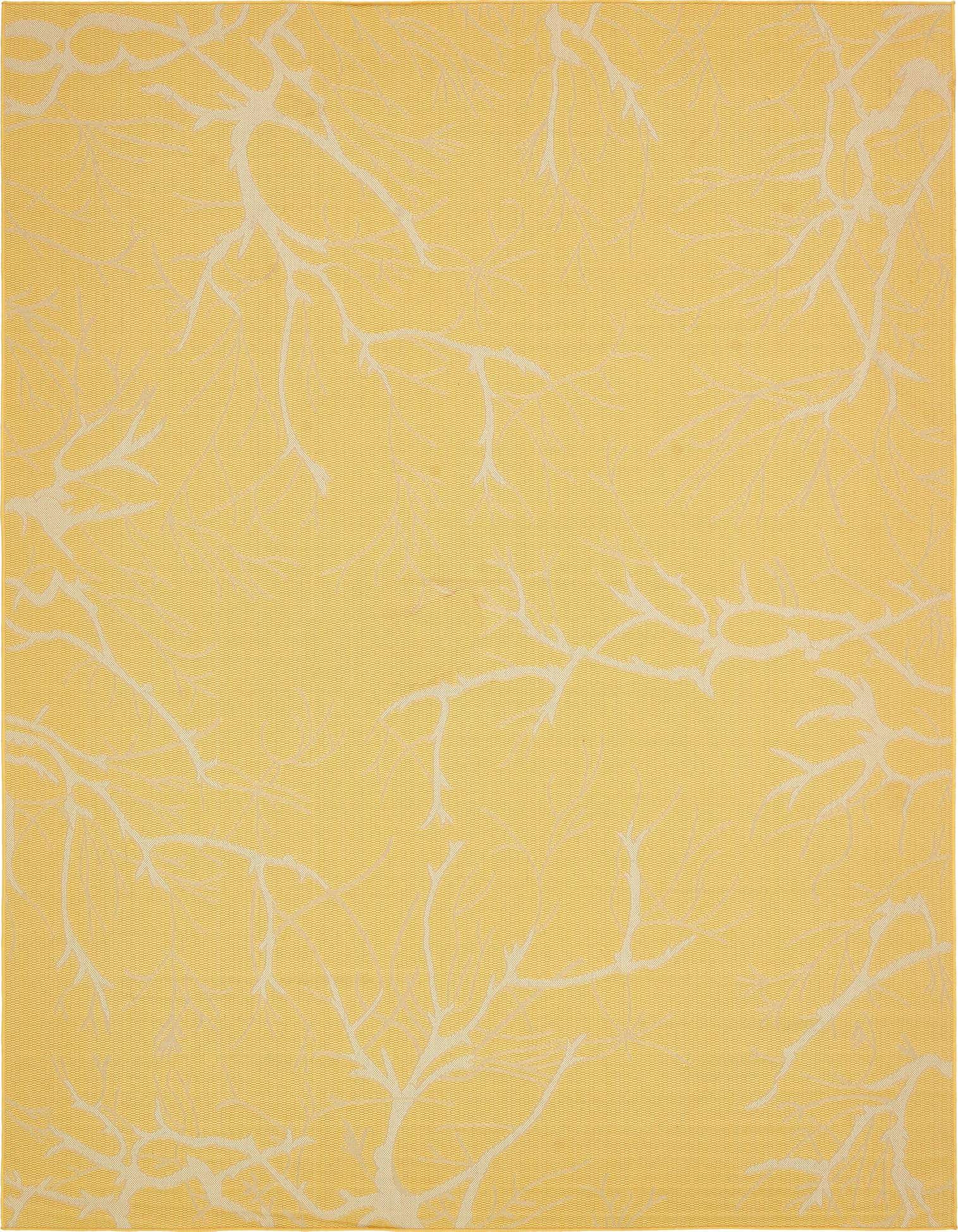 9' x 12' Easy-Clean Botanical Indoor / Outdoor Rug