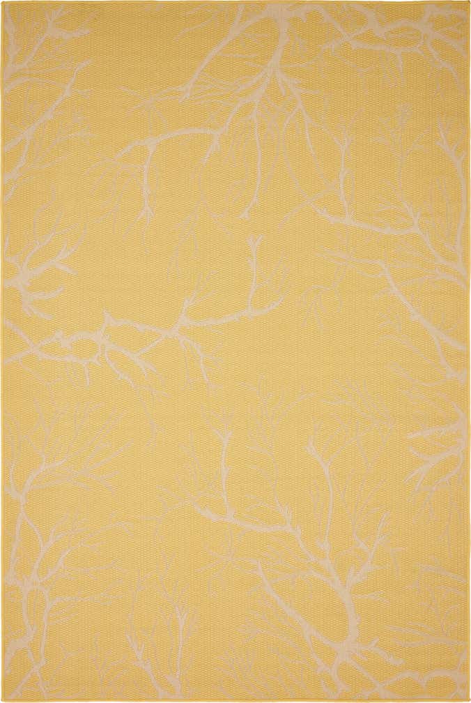 8' x 11' 4 Easy-Clean Botanical Indoor / Outdoor Rug