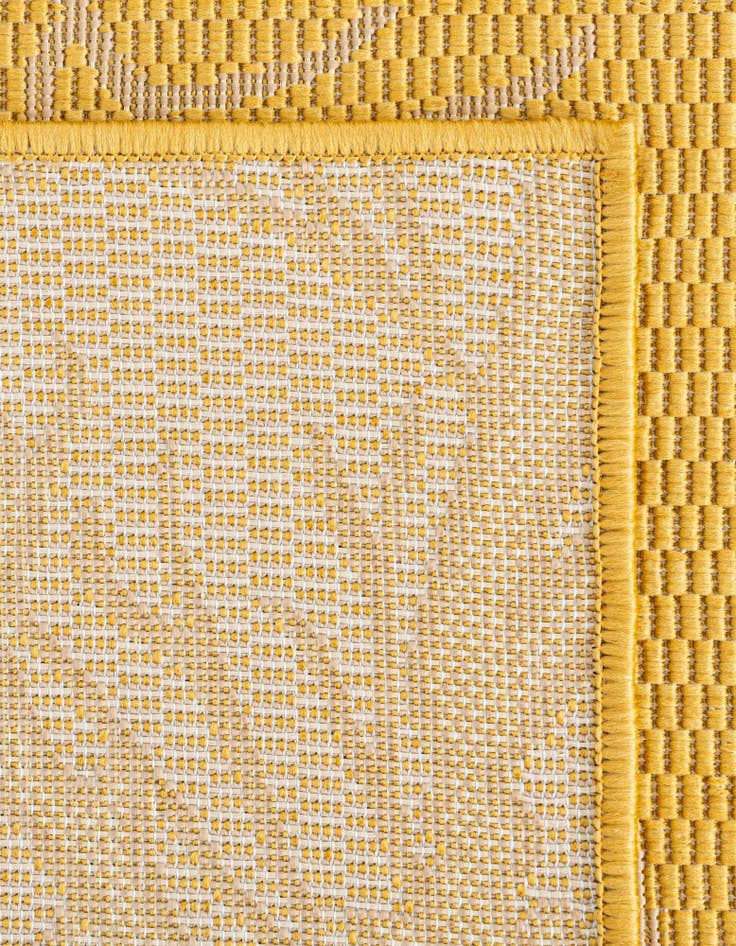 Detail image of 2' x 3' Easy-Clean Botanical Indoor / Outdoor Rug