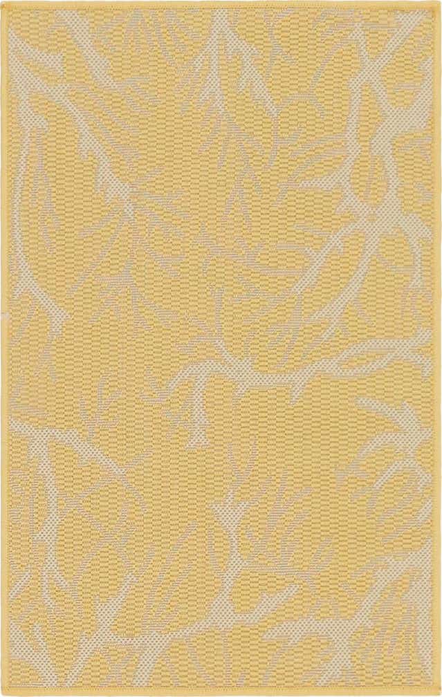 2' x 3' Easy-Clean Botanical Indoor / Outdoor Rug