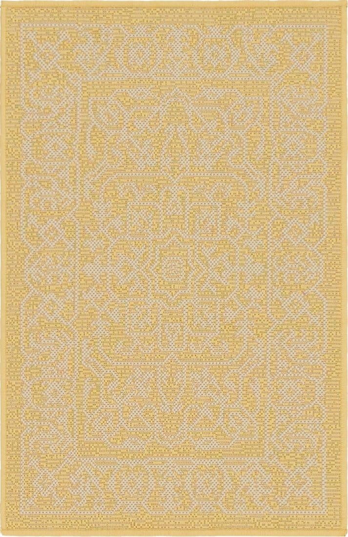 2' x 3'  Washable Botanical Indoor / Outdoor Rug