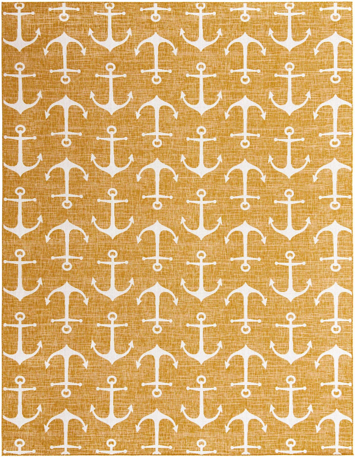 10' x 14' Easy-Clean Coastal Indoor / Outdoor Rug