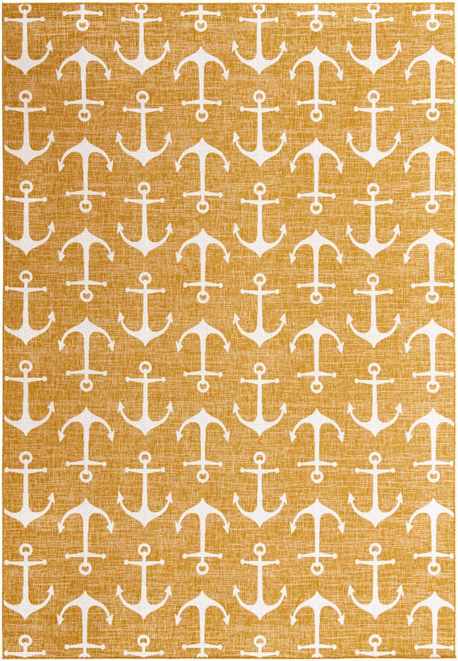 Detail image of 10' x 14' Easy-Clean Coastal Indoor / Outdoor Rug