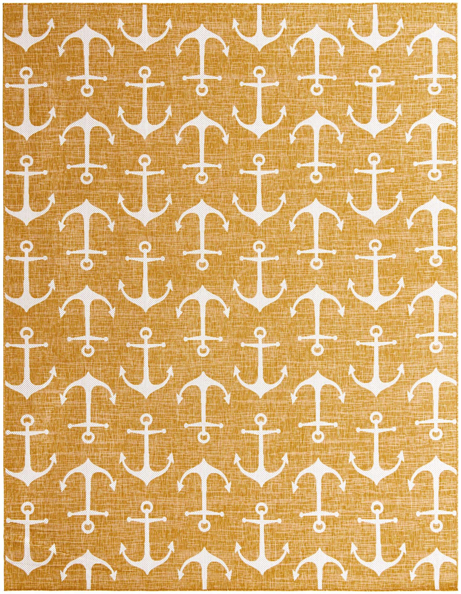 10' x 13' Easy-Clean Coastal Indoor / Outdoor Rug