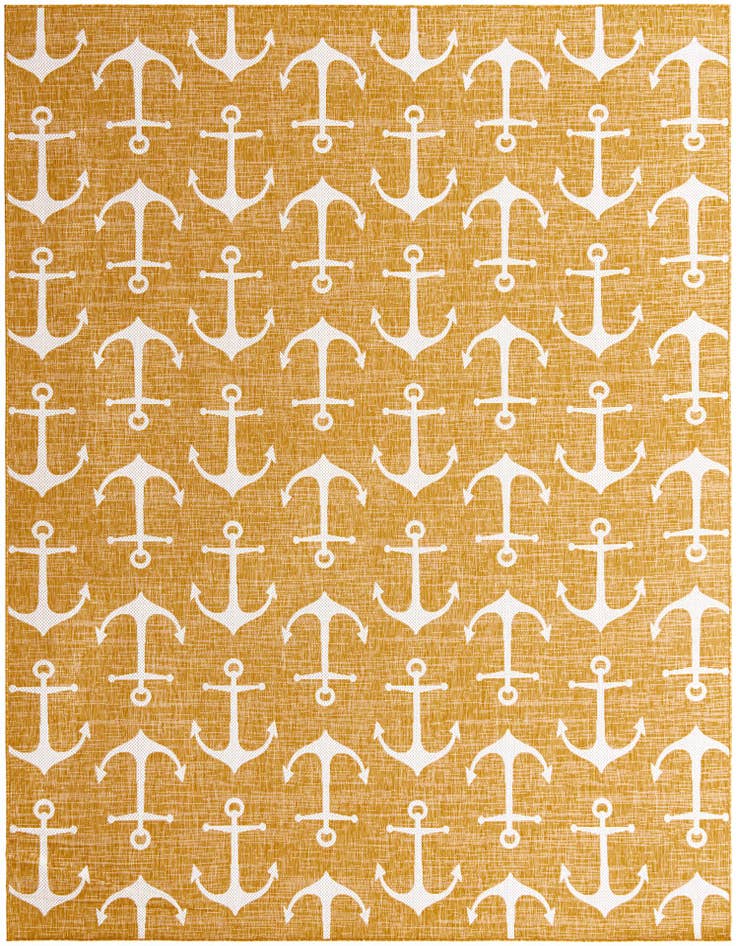 Detail image of 10' x 13' Easy-Clean Coastal Indoor / Outdoor Rug