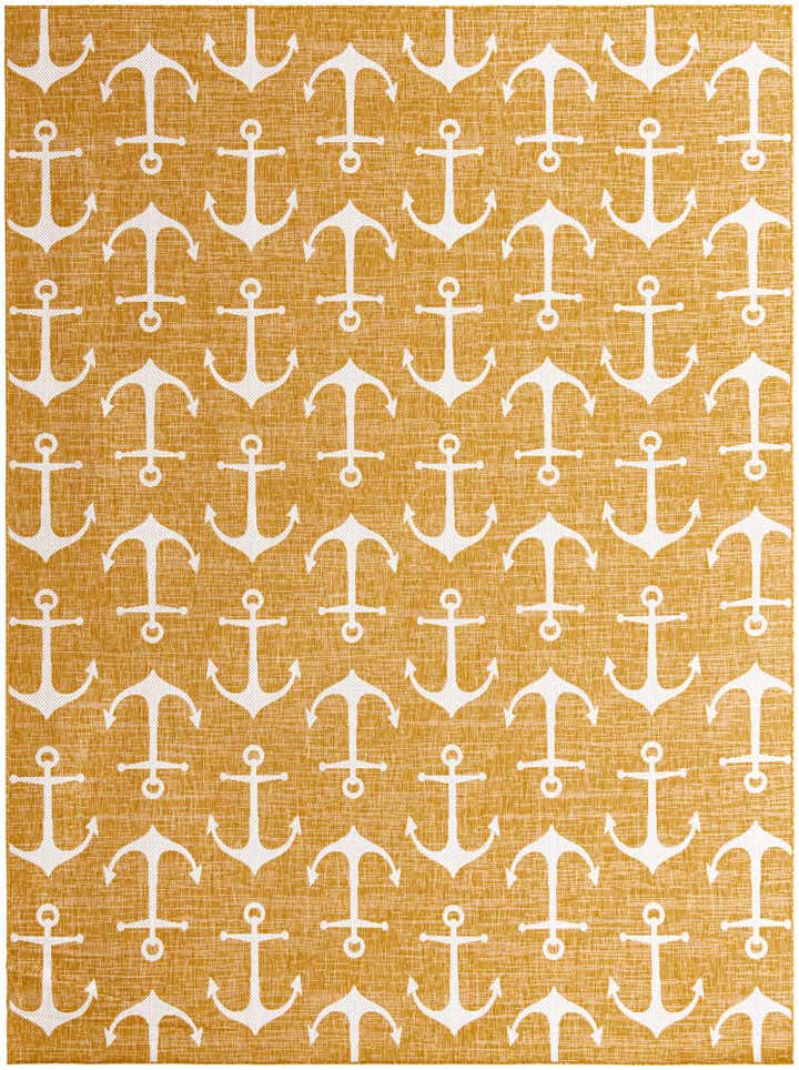 10' x 13' Easy-Clean Coastal Indoor / Outdoor Rug