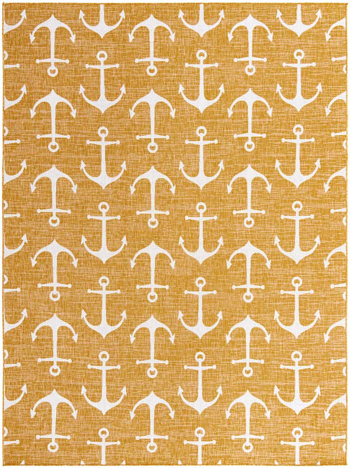 9' x 12' Easy-Clean Coastal Indoor / Outdoor Rug