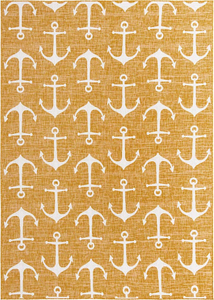 7' 10 x 11' Easy-Clean Coastal Indoor / Outdoor Rug