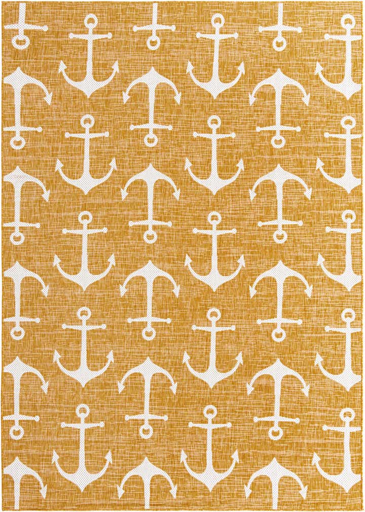 7' x 10' Easy-Clean Coastal Indoor / Outdoor Rug