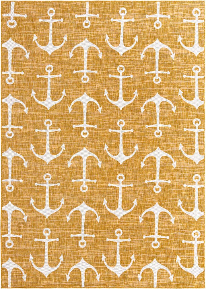 7' x 10' Easy-Clean Coastal Indoor / Outdoor Rug