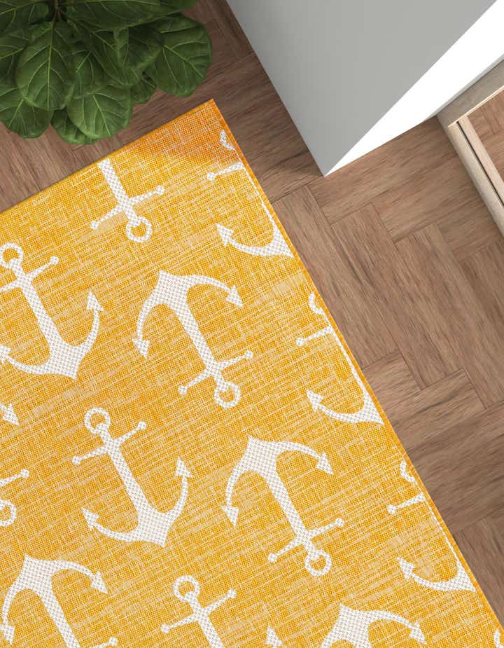 9' x 12' Easy-Clean Coastal Indoor / Outdoor Rug