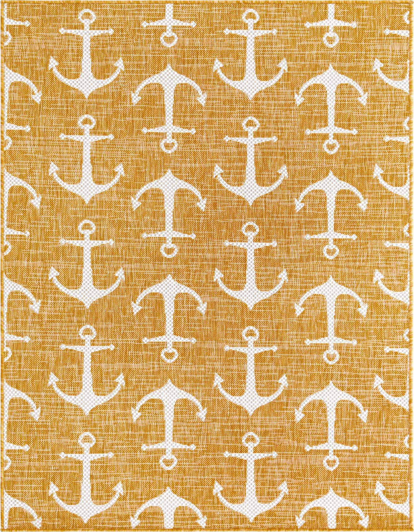 4' x 6' Easy-Clean Coastal Indoor / Outdoor Rug