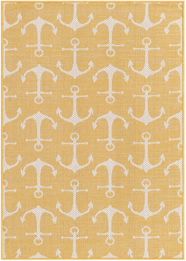 3' x 5' 3 Easy-Clean Coastal Indoor / Outdoor Rug