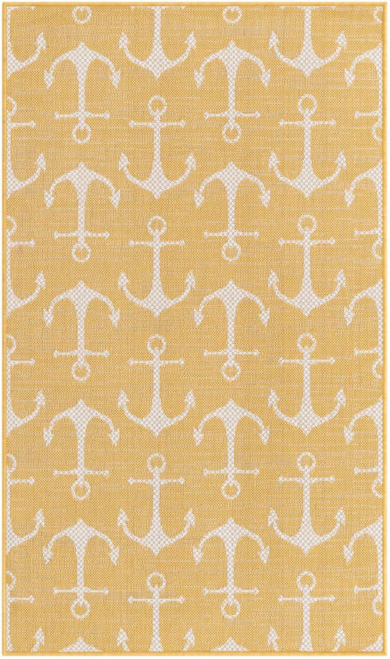 Detail image of 3' x 5' 3 Easy-Clean Coastal Indoor / Outdoor Rug