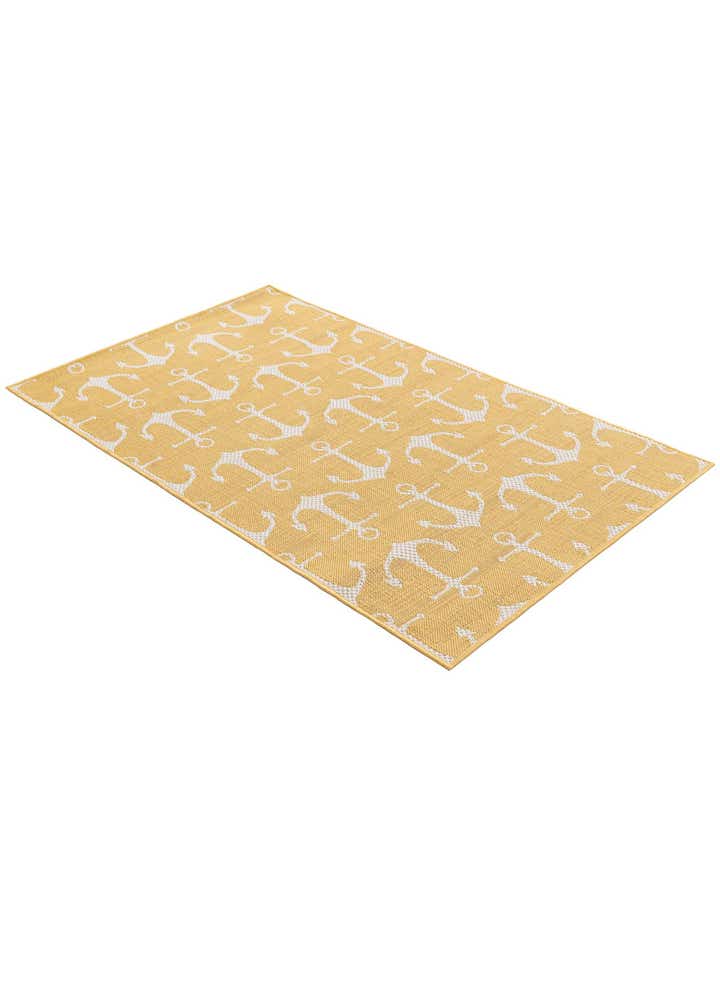 3' x 5' 3 Easy-Clean Coastal Indoor / Outdoor Rug