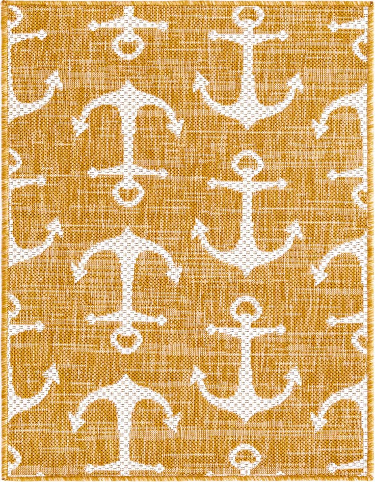 Detail image of 2' x 3' Easy-Clean Coastal Indoor / Outdoor Rug