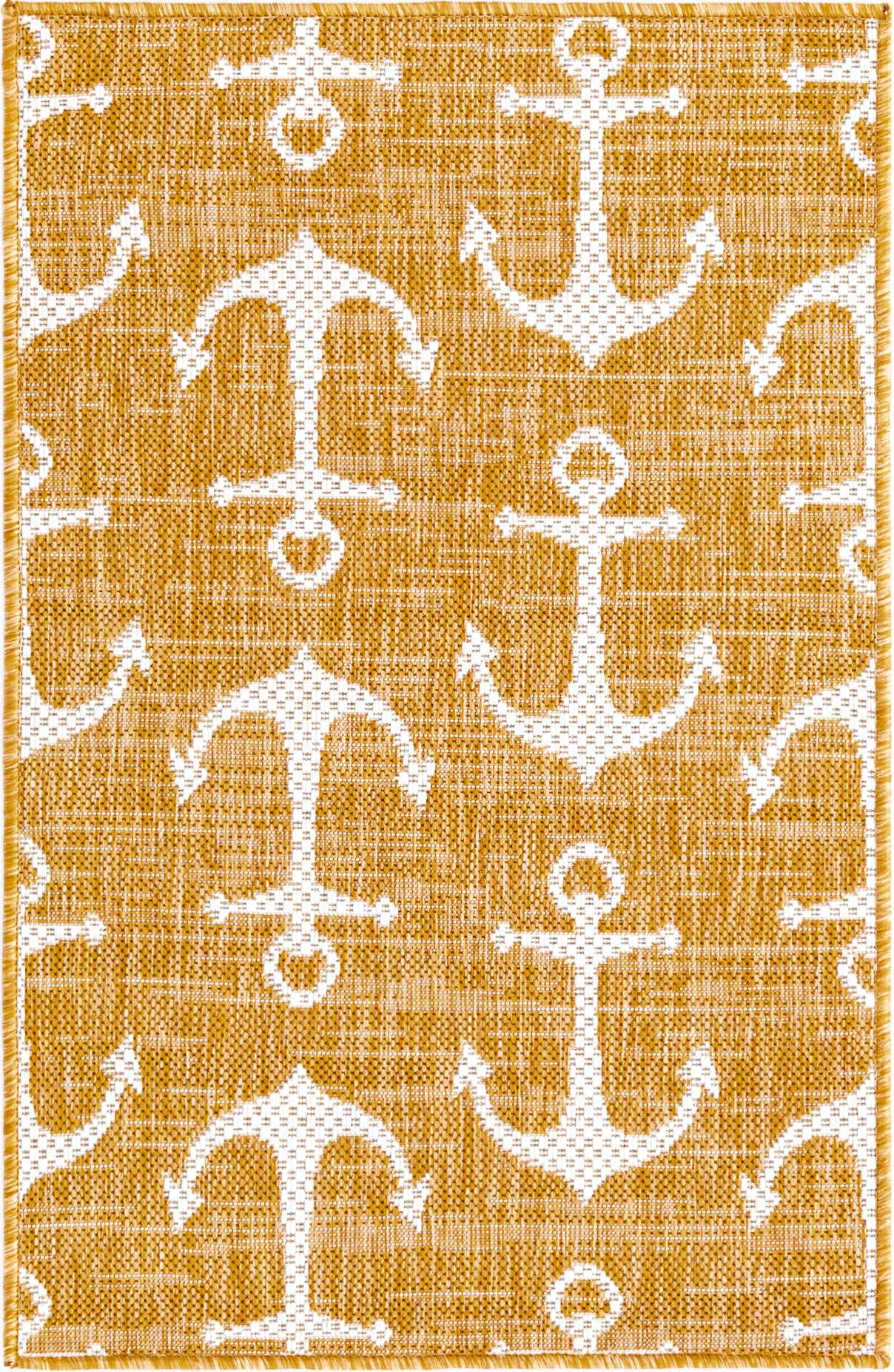 2' x 3' Easy-Clean Coastal Indoor / Outdoor Rug
