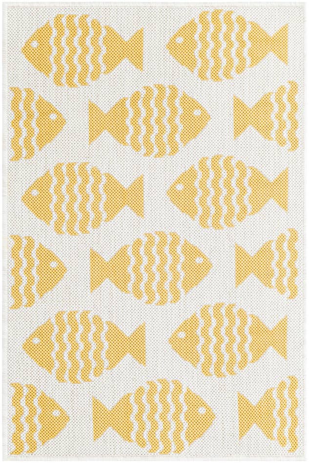 Detail image of 2' x 3' 1 Easy-Clean Coastal Indoor / Outdoor Rug