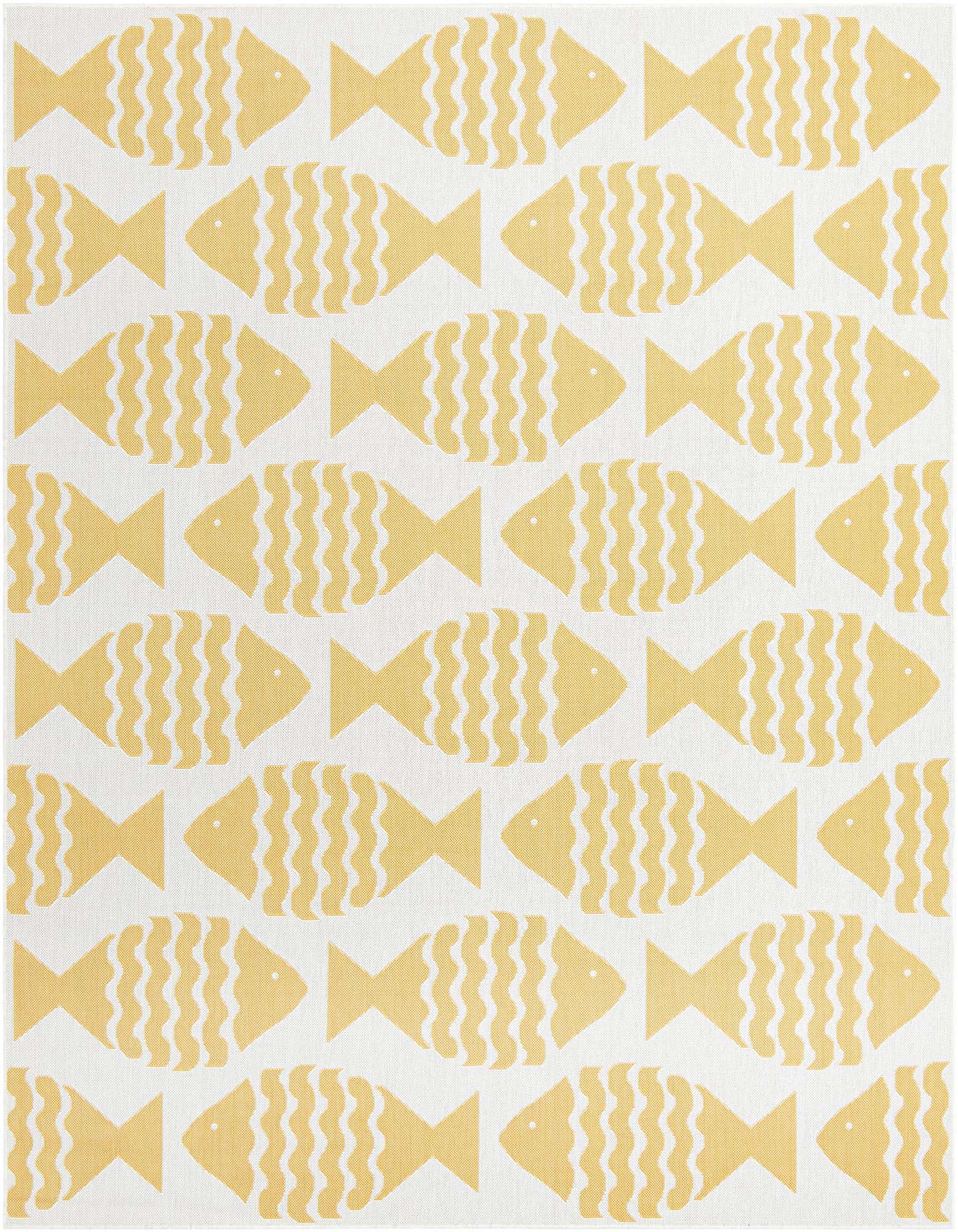 7' 10 x 10' Easy-Clean Coastal Indoor / Outdoor Rug