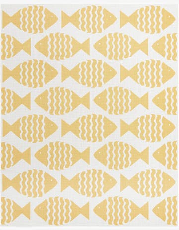 7' 10 x 10' Easy-Clean Coastal Indoor / Outdoor Rug