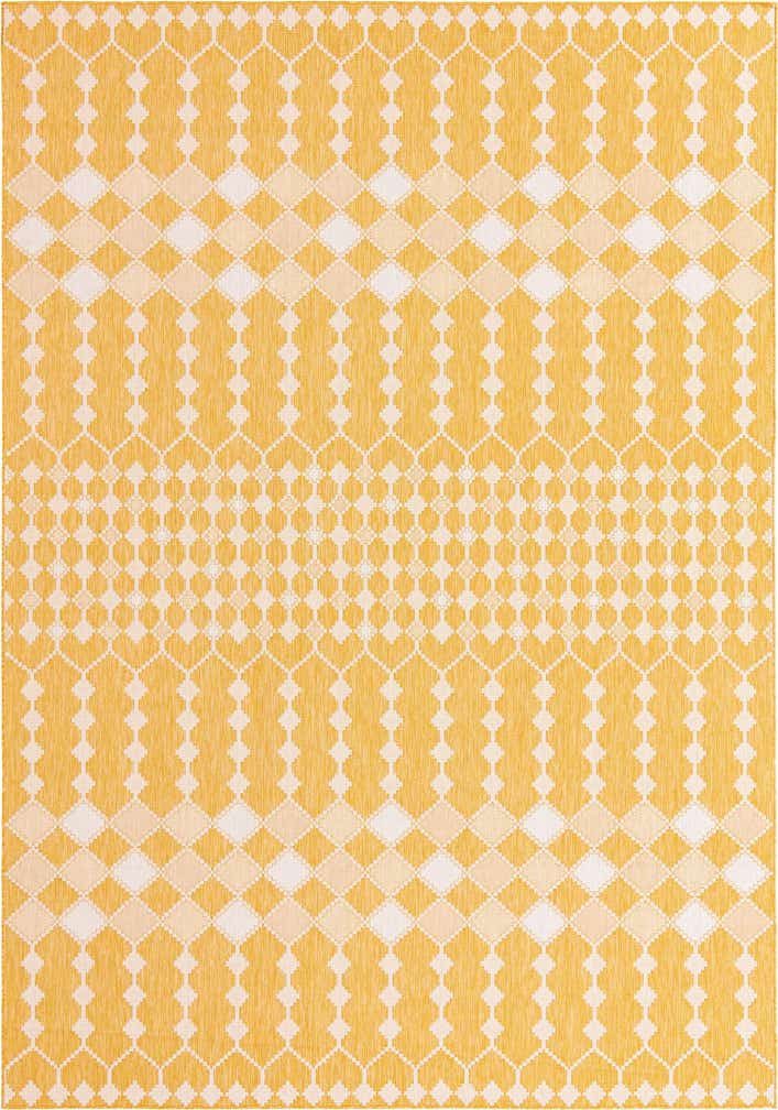 305cm x 430cm Easy-Clean Lattice Indoor / Outdoor Rug