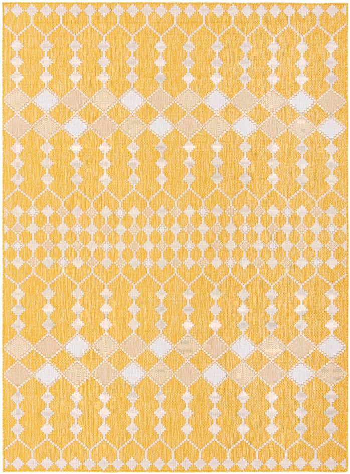 Detail image of 240cm x 335cm Easy-Clean Lattice Indoor / Outdoor Rug
