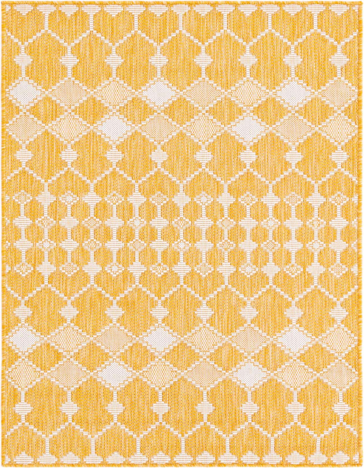 3' x 5' 3 Easy-Clean Lattice Indoor / Outdoor Rug