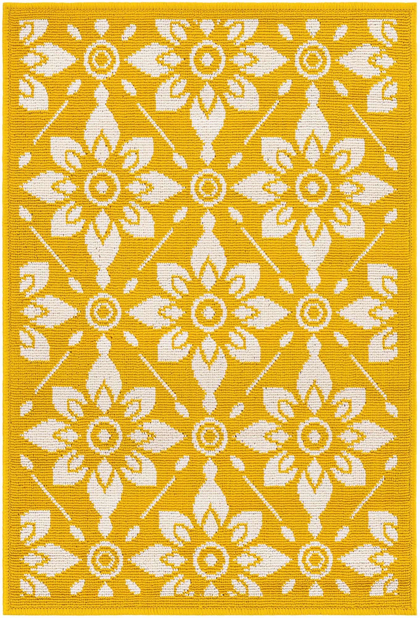 2' x 3' Easy-Clean Lattice Indoor / Outdoor Rug