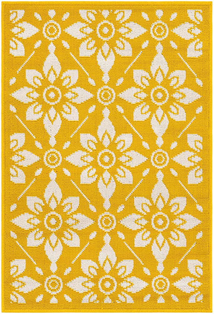 2' x 3' Easy-Clean Lattice Indoor / Outdoor Rug