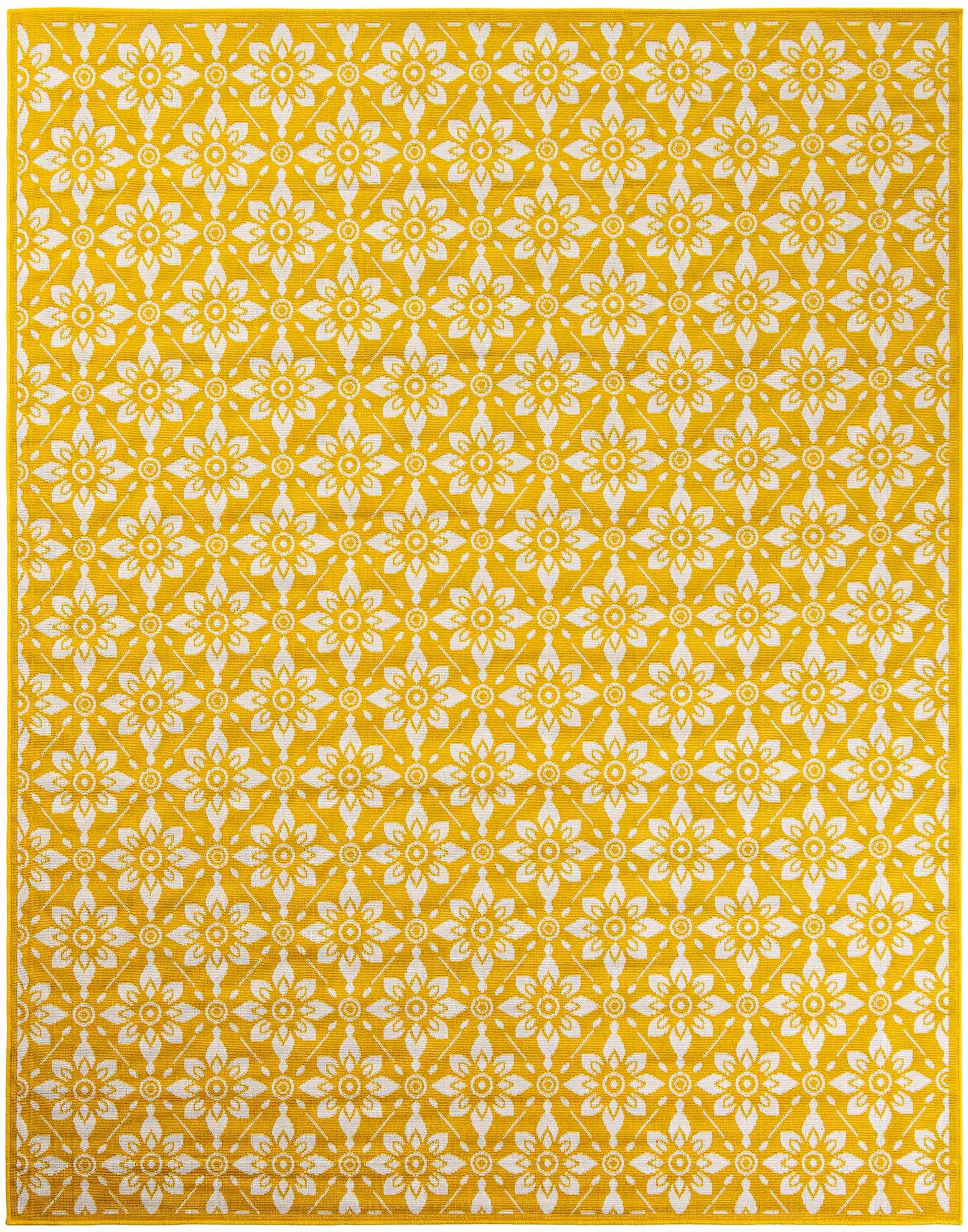 7' 10 x 10' Easy-Clean Lattice Indoor / Outdoor Rug