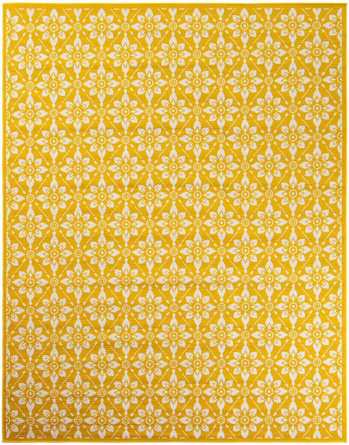 7' 10 x 10' Easy-Clean Lattice Indoor / Outdoor Rug