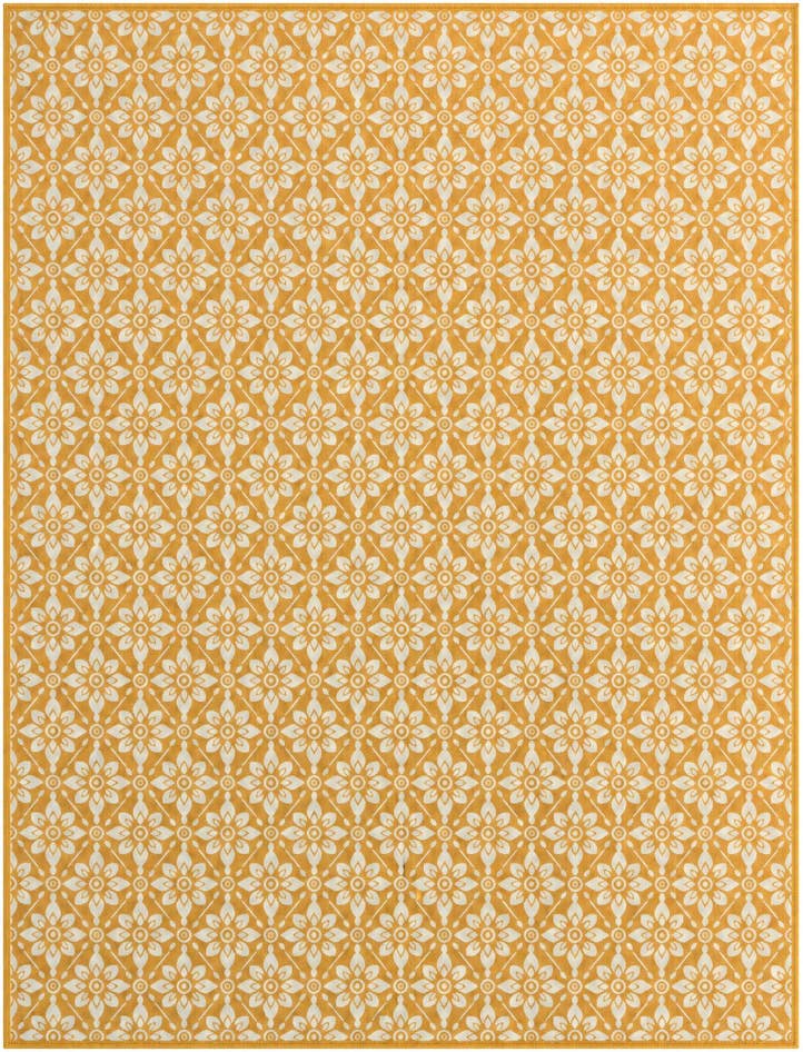 Detail image of 10' x 13' Easy-Clean Lattice Indoor / Outdoor Rug