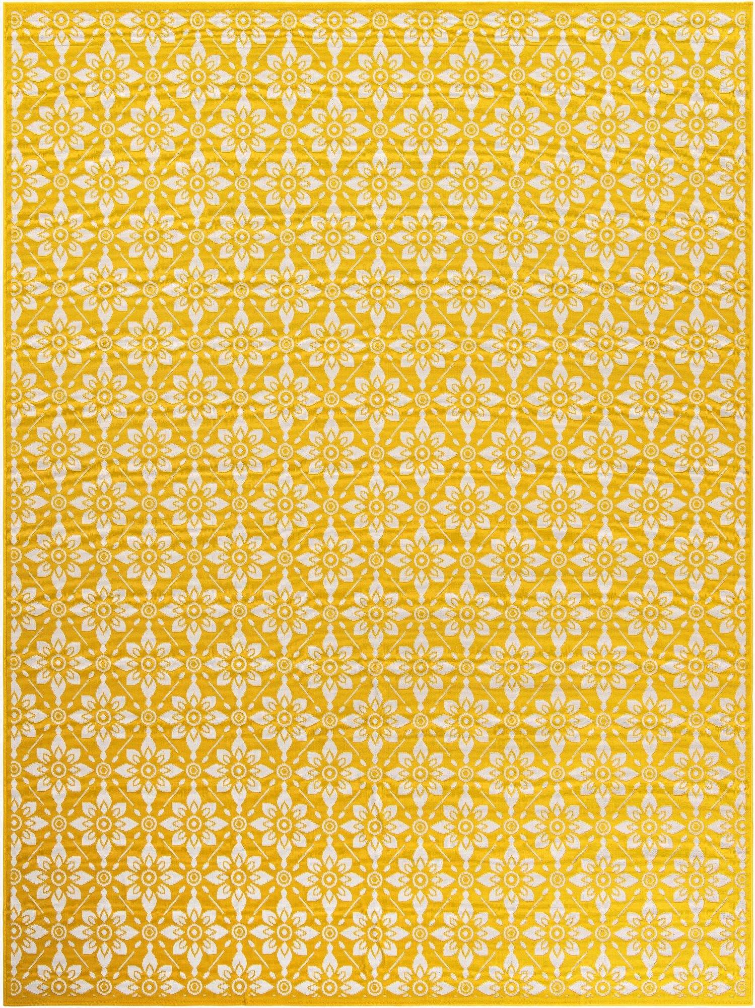 9' x 12' Washable Lattice Indoor / Outdoor Rug