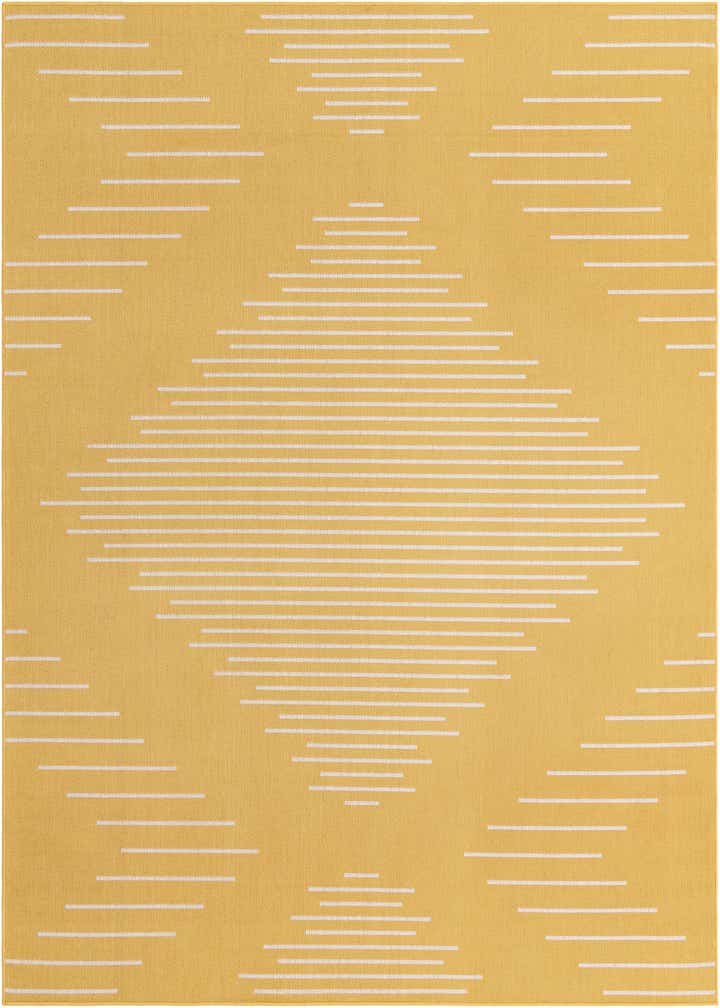 7' 10 x 10' Easy-Clean Modern Indoor / Outdoor Rug