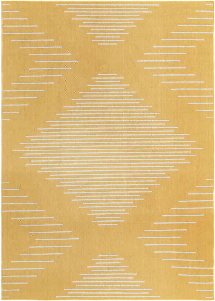 7' x 10' Easy-Clean Modern Indoor / Outdoor Rug